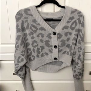 Wild Fable Leopard Sweater